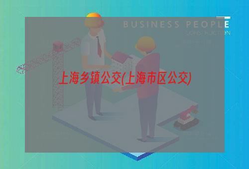 上海乡镇公交(上海市区公交)