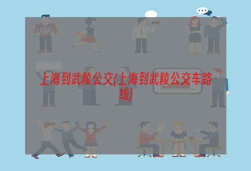 上海到武陵公交(上海到武陵公交车路线)