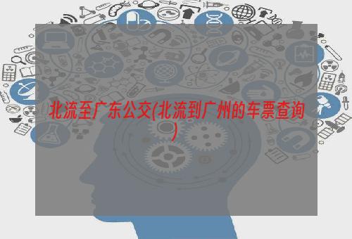 北流至广东公交(北流到广州的车票查询)