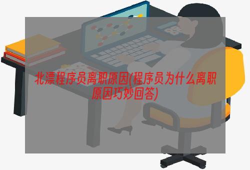 北漂程序员离职原因(程序员为什么离职原因巧妙回答)