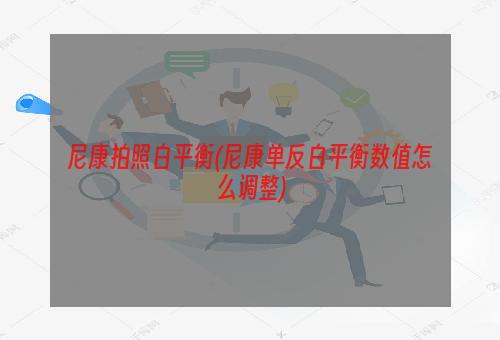 尼康拍照白平衡(尼康单反白平衡数值怎么调整)