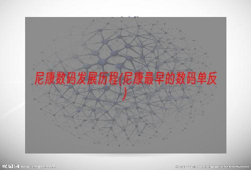 尼康数码发展历程(尼康最早的数码单反)