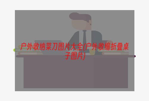 户外收纳菜刀图片大全(户外收缩折叠桌子图片)