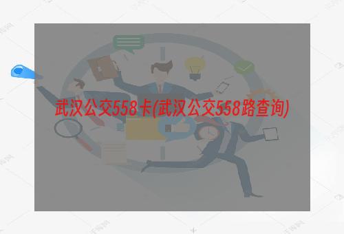 武汉公交558卡(武汉公交558路查询)