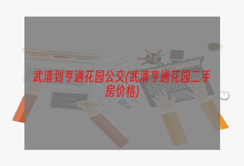 武清到亨通花园公交(武清亨通花园二手房价格)