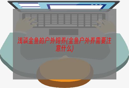 浅谈金鱼的户外饲养(金鱼户外养需要注意什么)