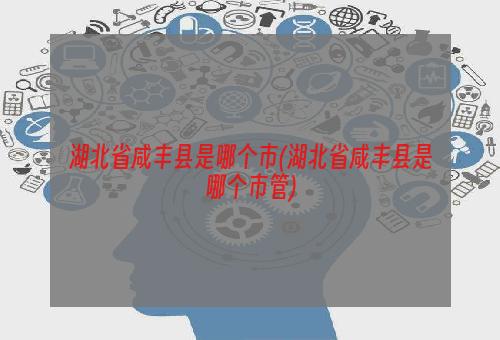 湖北省咸丰县是哪个市(湖北省咸丰县是哪个市管)