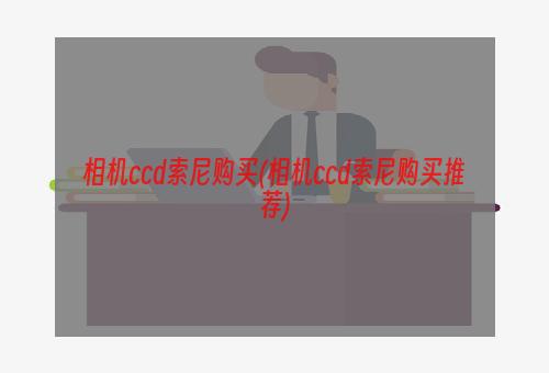 相机ccd索尼购买(相机ccd索尼购买推荐)