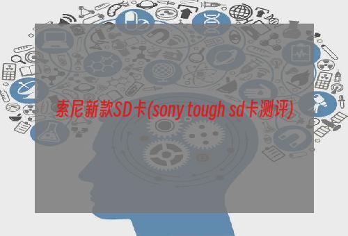 索尼新款SD卡(sony tough sd卡测评)