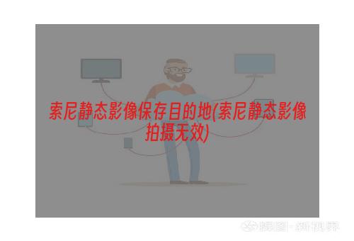 索尼静态影像保存目的地(索尼静态影像拍摄无效)