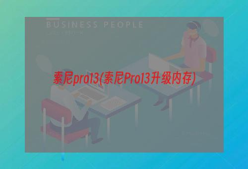 索尼pro13(索尼Pro13升级内存)