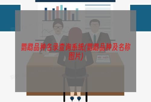 鹦鹉品种名录查询系统(鹦鹉品种及名称图片)