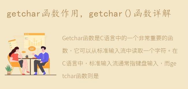 getchar()函数详解(getch( getchar()