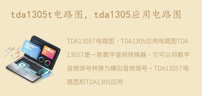 tda1305应用电路图(tda1308电路图)