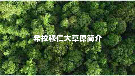 希拉穆仁大草原简介（希拉穆仁大草原怎么样）