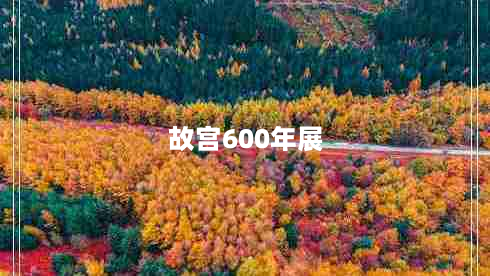 故宫600年展（探索中国古代文化的精髓）