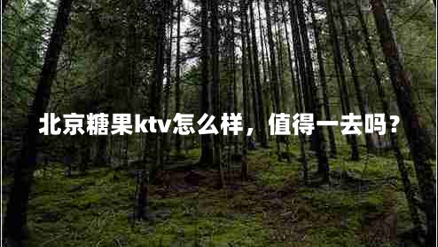 北京糖果ktv怎么样，值得一去吗？