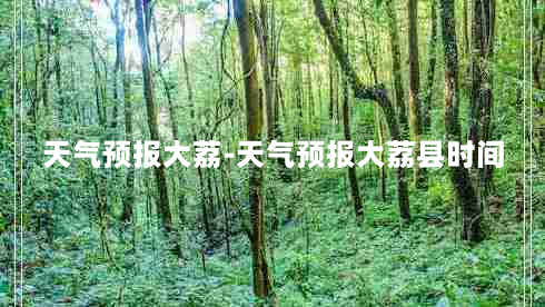 天气预报大荔-天气预报大荔县时间