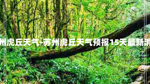 苏州虎丘天气-苏州虎丘天气预报15天最新消息