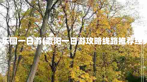 桃源河水上乐园一日游(贵阳一日游攻略线路推荐经典景点游玩)