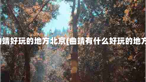 曲靖好玩的地方北京(曲靖有什么好玩的地方)