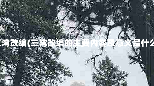 三湾改编(三湾改编的主要内容及意义是什么)