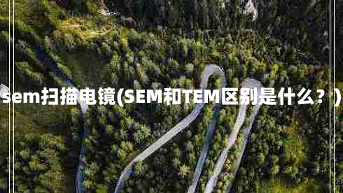 sem扫描电镜(SEM和TEM区别是什么？)