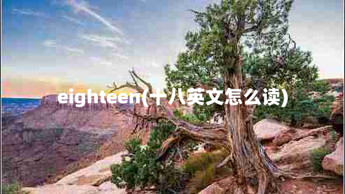 eighteen(十八英文怎么读)