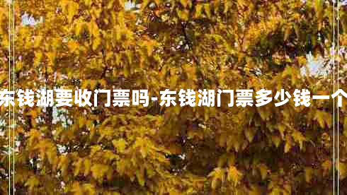 东钱湖要收门票吗-东钱湖门票多少钱一个