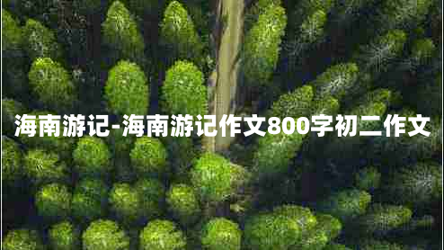 海南游记-海南游记作文800字初二作文