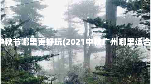 广州中秋节哪里更好玩(2021中秋广州哪里适合赏月)