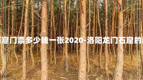 洛阳龙门石窟门票多少钱一张2020-洛阳龙门石窟的门票多少钱