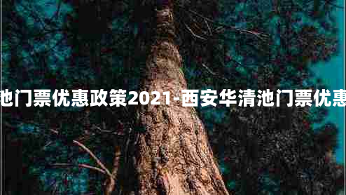 华清池门票优惠政策2021-西安华清池门票优惠政策