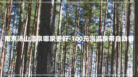 南京汤山温泉哪家更好-100元泡温泉带自助餐