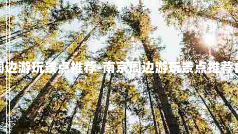 南京周边游玩景点推荐-南京周边游玩景点推荐自驾游