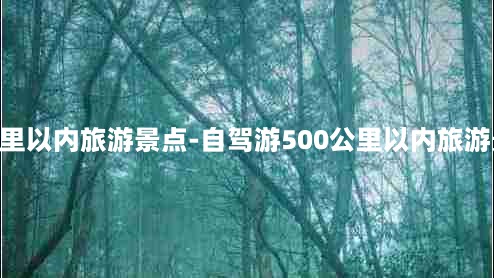 自驾游500公里以内旅游景点-自驾游500公里以内旅游景点要多少钱