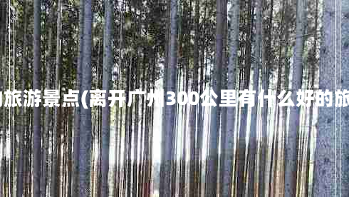 300公里内旅游景点(离开广州300公里有什么好的旅游景点？)