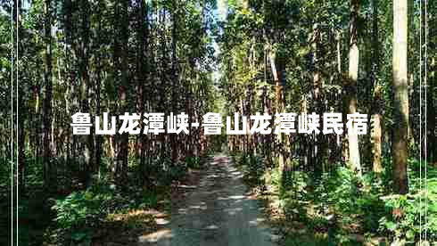 鲁山龙潭峡-鲁山龙潭峡民宿