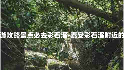 泰安旅游攻略景点必去彩石溪-泰安彩石溪附近的好吃的