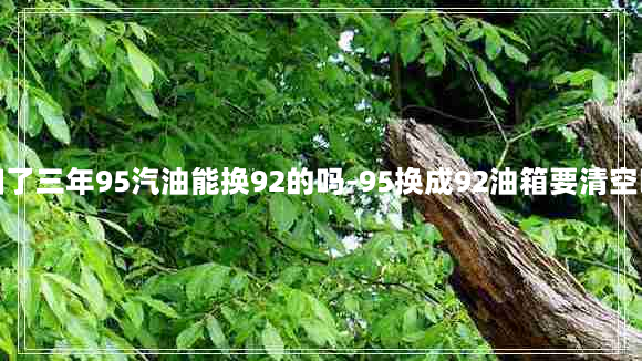 加了三年95汽油能换92的吗-95换成92油箱要清空吗