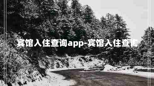 宾馆入住查询app-宾馆入住查询