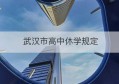 武汉市高中休学规定(武汉市高中课改网)