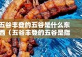 五谷丰登的五谷是什么东西（五谷丰登的五谷是指的是什么意思）