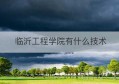 临沂工程学院有什么技术(临沂大学食品科学与工程学院)