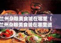 兰州杂粮美食城在哪里（兰州杂粮美食城在哪里进货）