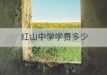 红山中学学费多少(红山中学录取分数线2022)