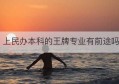 上民办本科的王牌专业有前途吗(民办本科上不上)