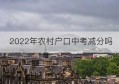 2022年农村户口中考减分吗(农村户口独生子女中考加分政策)