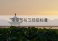 停车场被压赔偿标准(捷顺停车场系统官网)