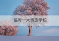 临沂十大贵族学校(穿进贵族学校里当炮灰)